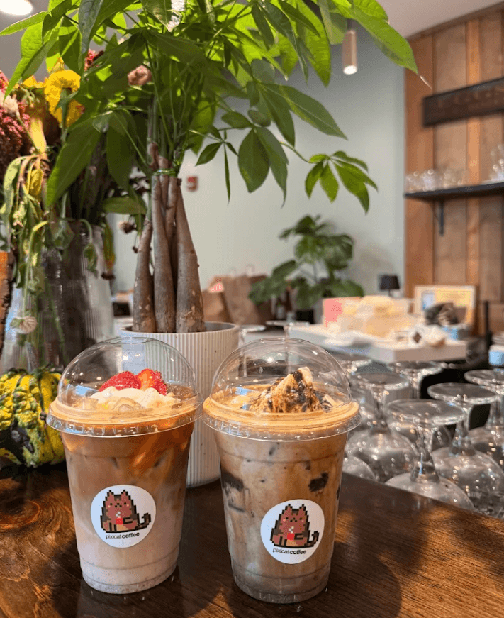 Pixlcat Coffee & Butter Mochi