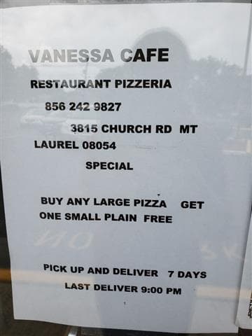 Vanessa Cafe Restaraunt Pizzeria Avatar