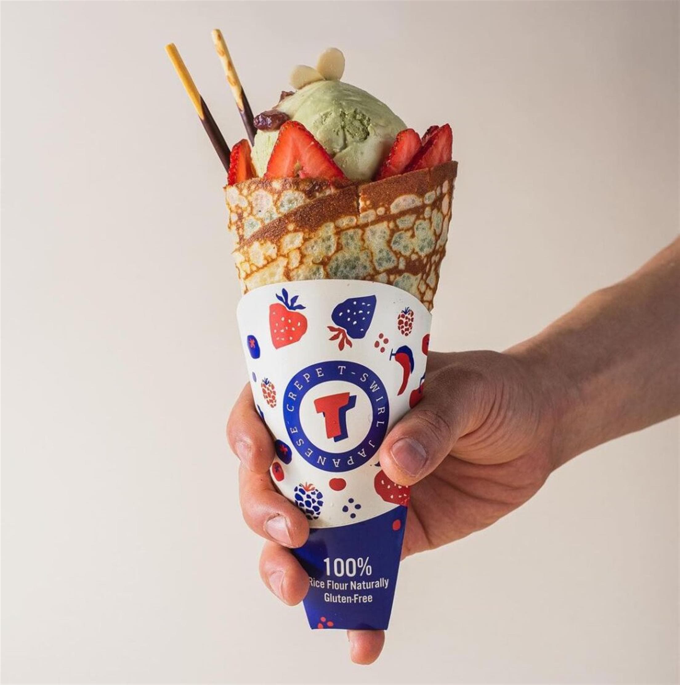 T-Swirl Crepe