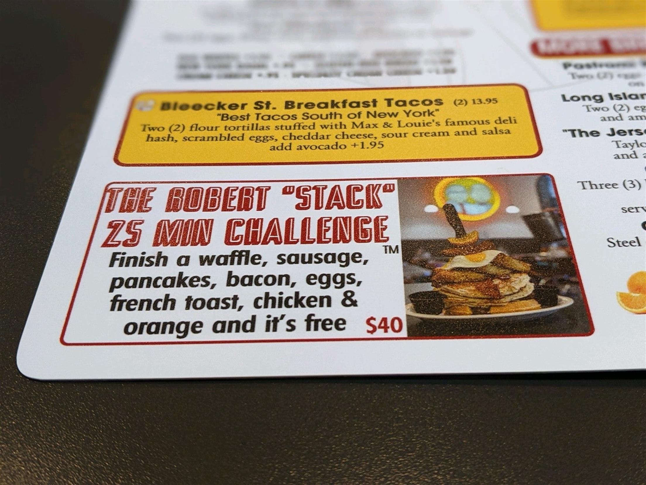Max and Louie's New York Diner