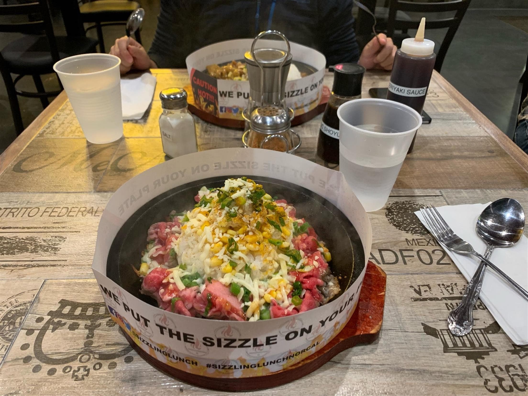 Sizzling Lunch