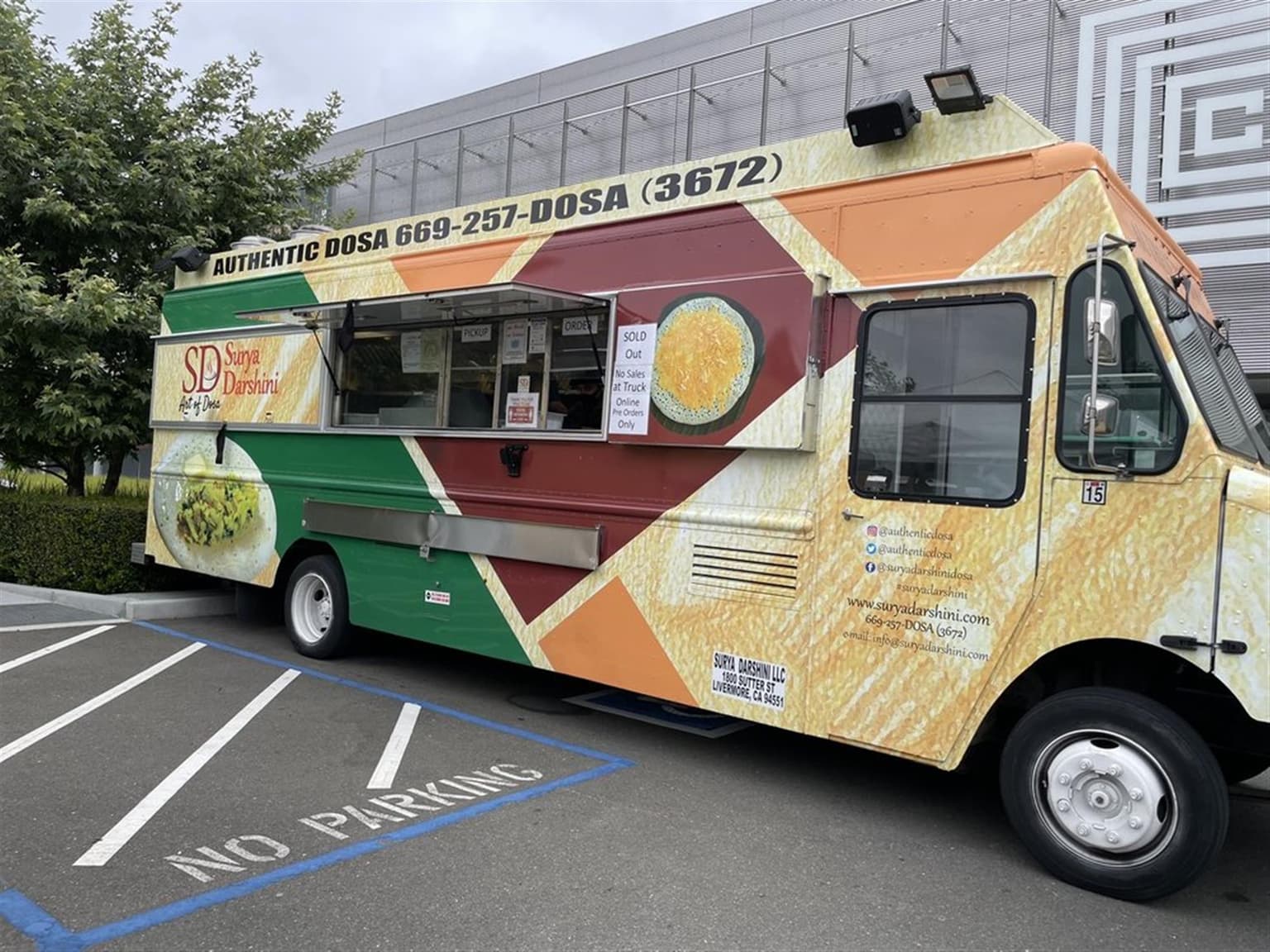 Surya Darshini Dosa Truck