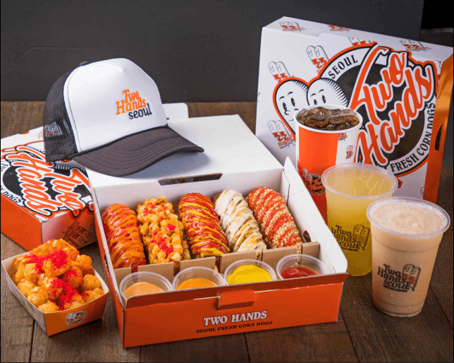 Two Hands Corn Dogs - Cannon Beach