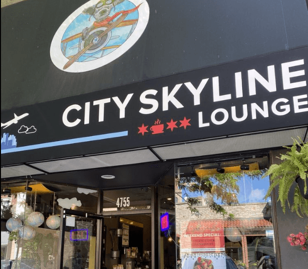 City Skyline Chicago - Coffee Lounge Avatar