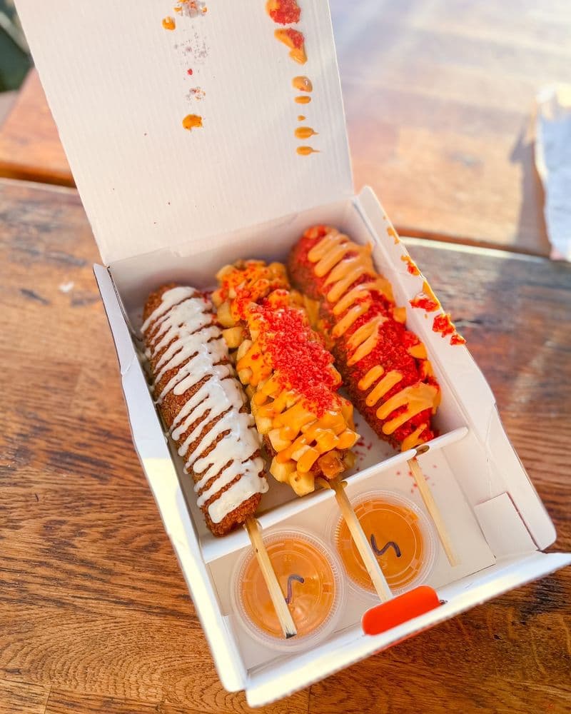 Two Hands Corn Dogs - Korea Town