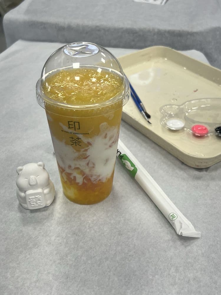 Incha Duluth - Duck Ink Figurine Painting & Boba