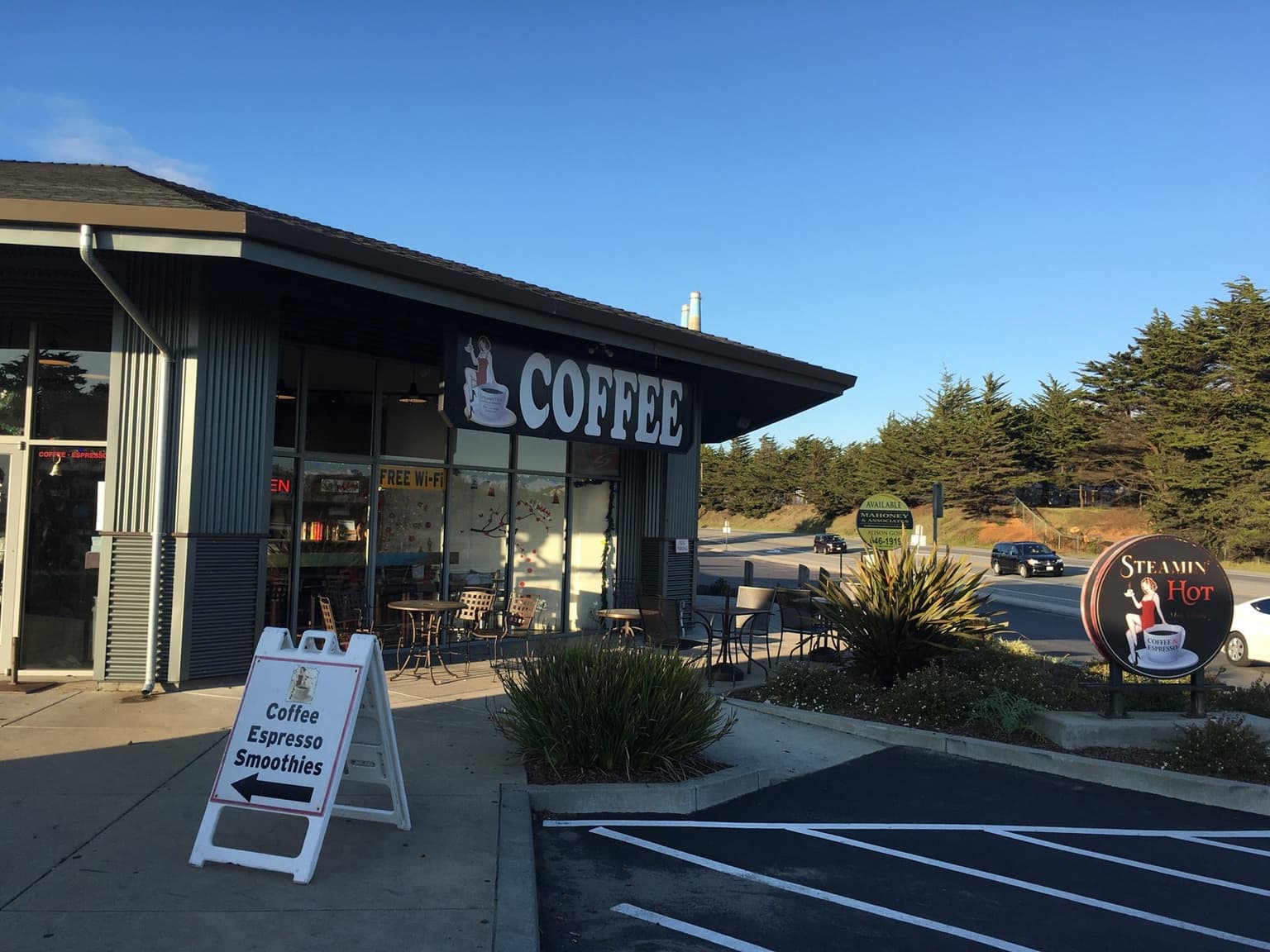 Steamin' Hot Coffee & Espresso