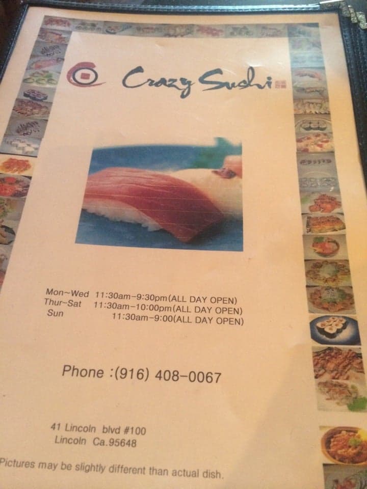 Crazy Sushi