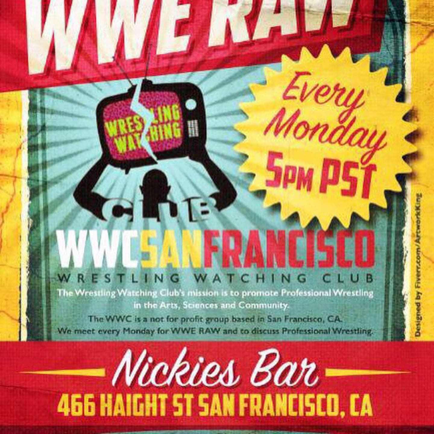 San Francisco Wrestling Watching Club (WWC)