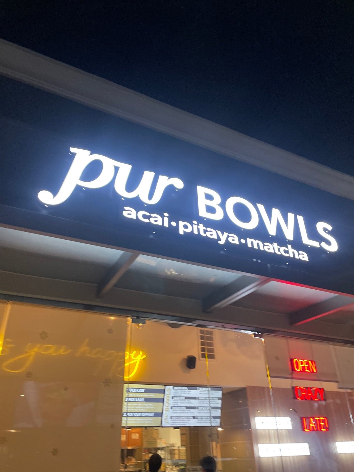 Pur Bowls: Acai Bowls