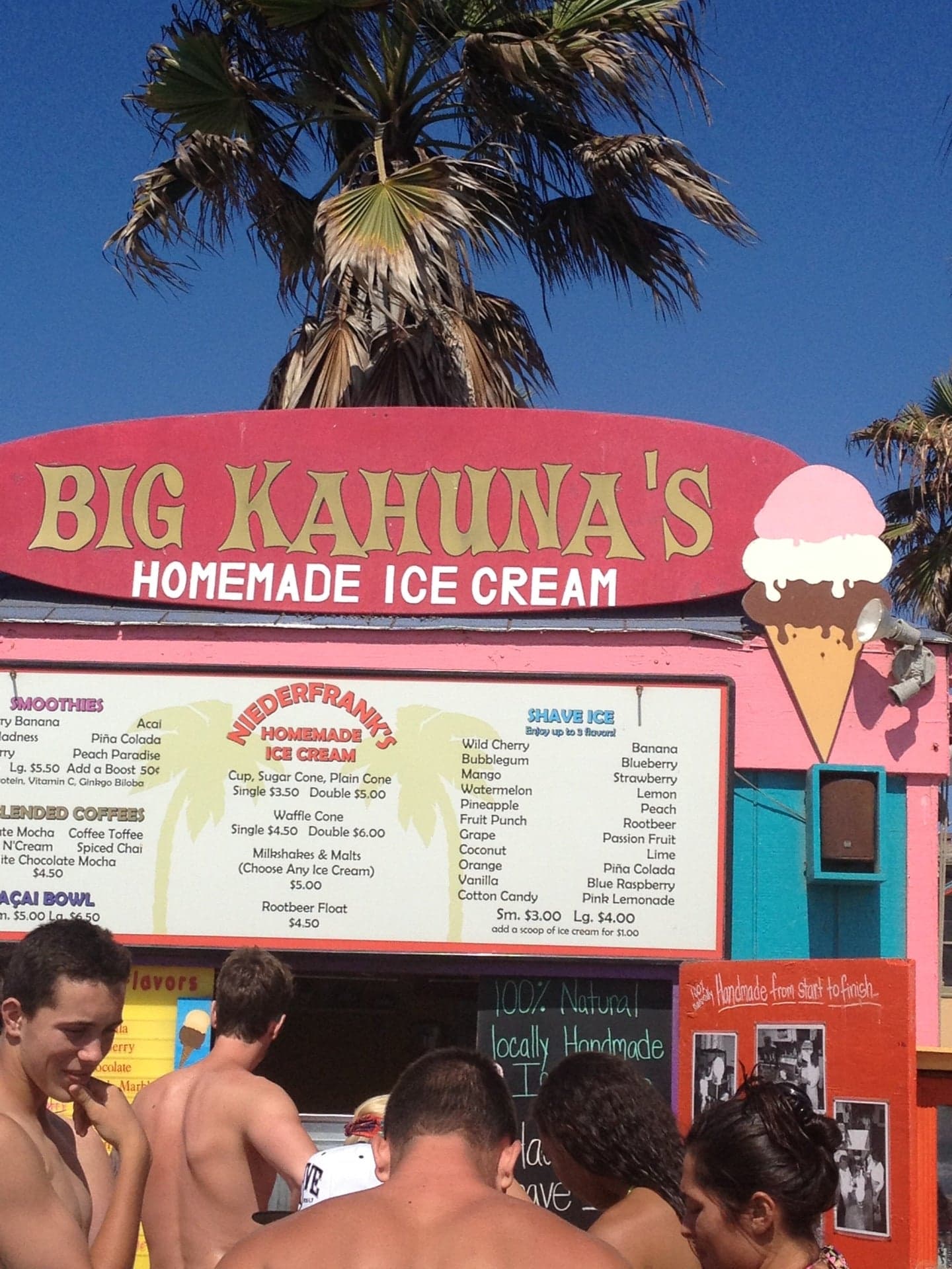 Big Kahuna's Homemade Ice Cream
