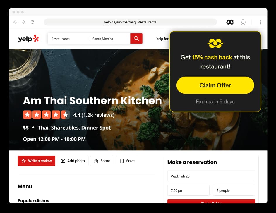 Franki Chrome Extension Cashback